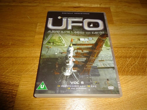 DVD-film: Ufo: Alien have landed on earth! - Vol 5 (Ed Bishop, George Sewell)