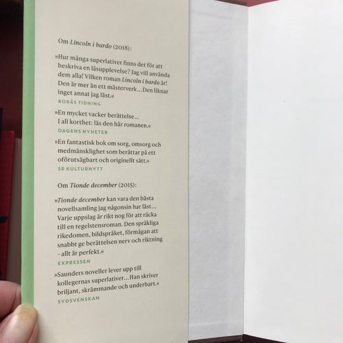 PASTORALIA och andra noveller George Saunders 2021