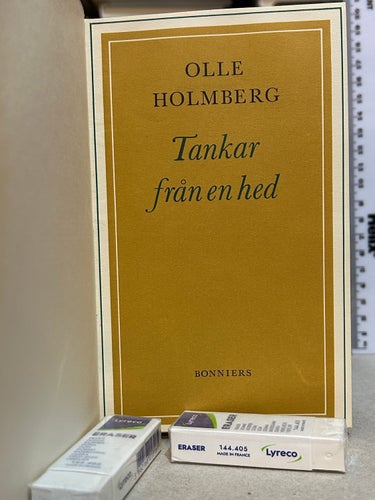 Tankar från en hed av Olle Holmberg. bok, Very Good plus, BM