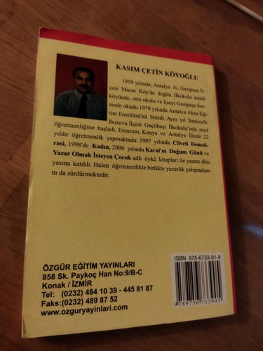 Bilginler sinifi Kasim Cetin Köyluoglu. Fine. bok, turkiska
