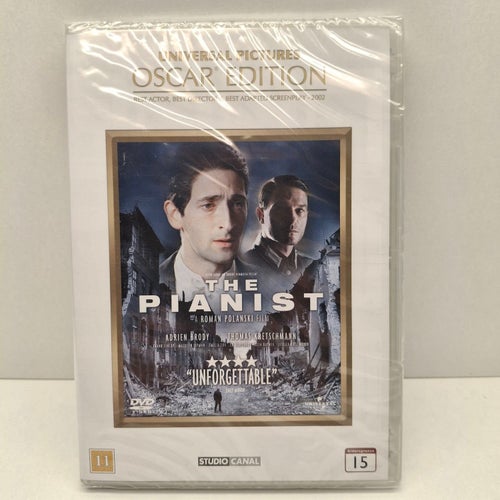 The Pianist - Region 2, DVD-Film, Svensk text, Inplastad