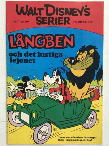 Walt Disney´s Serier - 1970:7 FN