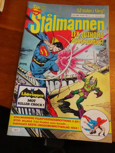 Stålmannen Nr 6 1984