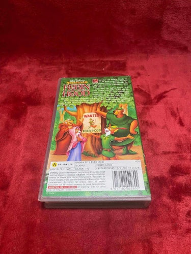 Robin Hood, VHS! (Svensksåld)
