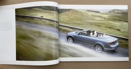 VOLVO Försäljningsbroschyr C70 Cabriolet 2008