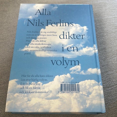 Bok: Nils Ferlin: Får jag lämna några blommor...(1991),