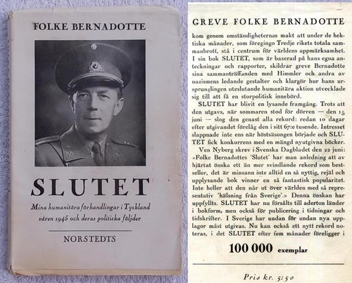 Folke Bernadotte: Slutet – humanitära förhandlingar i Tyskland våren 1945