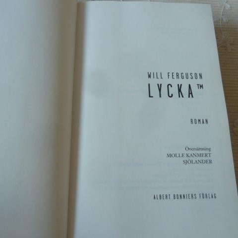 LYCKA, W. FERGUSON, 2004,  BÖCKER