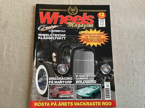 WHEELS NR 13 2007 DRAGRACING,ROD,CRUISING STRÖMSTAD,CHOPPER,PONTIAC SAFARI,
