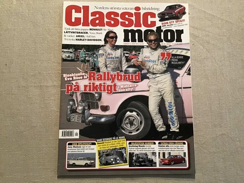 CLASSIC MOTOR NR 9 2008 SABB 93,AMC JAVELIN,MIDNATTSSOLSRALLYT,OPEL REKORD