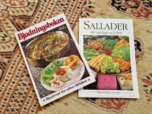 Bjudningsboken och sallader
