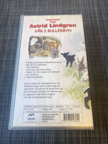 Astrid Lindgren - Vår i Bullerbyn - VHS