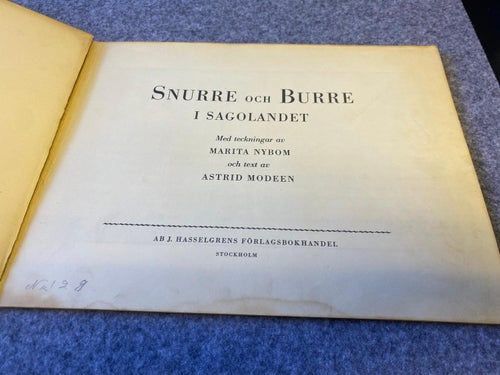 Marita Nybom / Astrid Modeen - Snurre och Burre i sagolandet