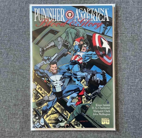 Punisher & Captain America: Blood & Glory #1 (1992)
