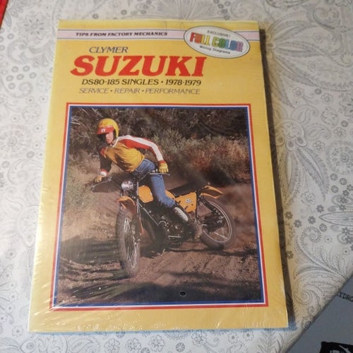 Suzuki DS80-185 Singles 1978-1979 - Clymer Service, Repair, Performance