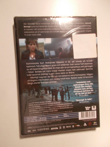 WALLANDER - FIREWALL (2008) Svensk Inplastad DVD Kenneth Branagh BBC Mankell