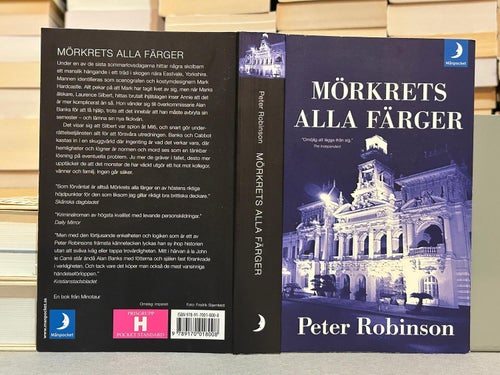 Mörkrets alla färger av Peter Robinson, bok, Very good plus