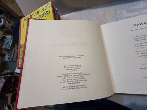 Alla mina barn av Astrid Lindgren, Bok, Very Good plus, BM
