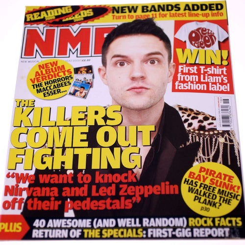 NME Magazine-The Killers Come Out Fighting-May 2nd 2009-English-Weight 142g-B