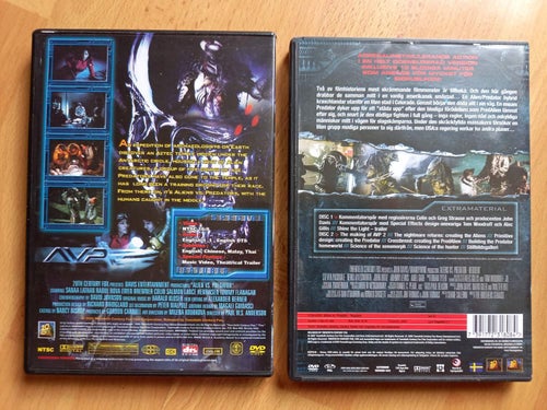 Alien Vs Predator ( AVP ) 1 och 2