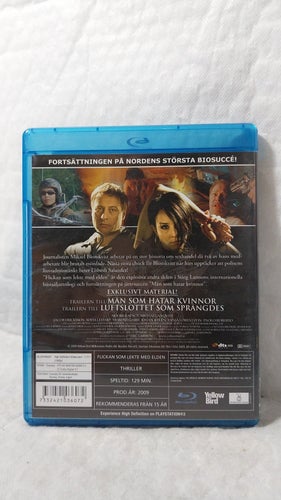 Flickan Som lekte med elden Blu-ray