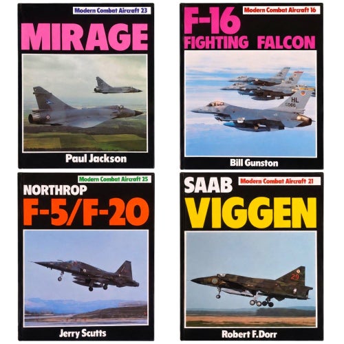 4x Modern Combat Aircraft – F-16, Saab Viggen, Mirage, F-5/F-20
