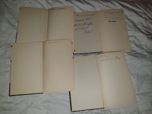 Bokpaket: Enid Blyton, Mark Twain, Michael Harms - Diverse Årtal