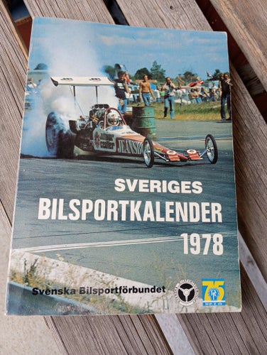 Sveriges Bilsportkalender 1978 av Svenska Bilsportförbundet