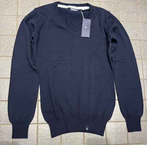 James Harvest Sportswear marinblå tröja, storlek S