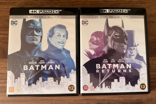 Batman 4K UHD | Batman (1989), Batman Returns, Batman Forever & Batman & Robin