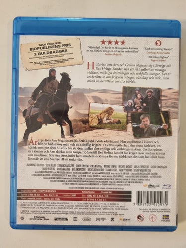 Arn Tempelriddaren (Blu-ray)