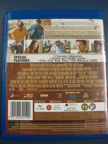 2 GUNS - DENZEL WASHINGTON, MARK WAHLBERG - BLU-RAY -2014