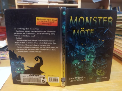 Monstermöte - Ewa Christina Johansson. Bok. Very Fine plus, BM