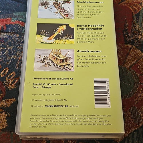 Barna Hedenhös (Sv Tal) (VHS)