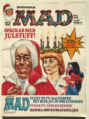 MAD - 1980:10 FN-VF med julkort