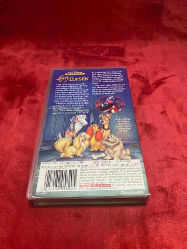 Lady och Lufsen, VHS! (Svensksåld)