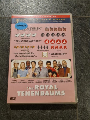The Royal Tenenbaums DVD