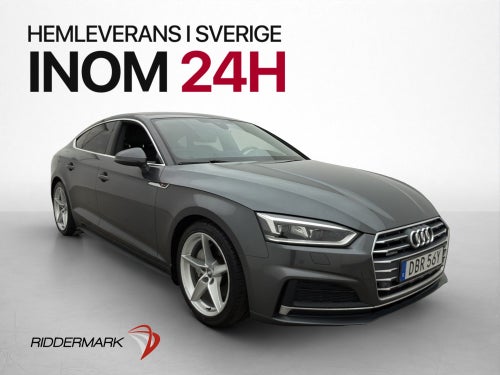 Audi A5 Sportback TDI Quattro 190hk S-Line Dragkrok Sensorer