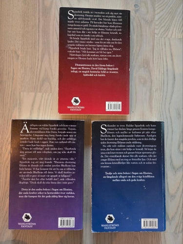 Sagan om Elenien: Diamanttronen, Rubinriddaren, Safirrosen av David Eddings,