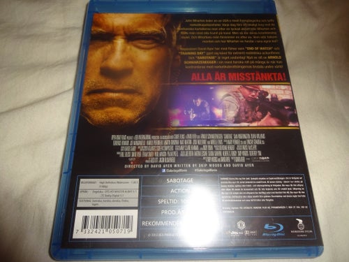 Sabotage - Arnold Schwarzenegger