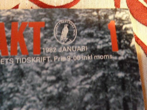 SVENSK JAKT 1, 1982,