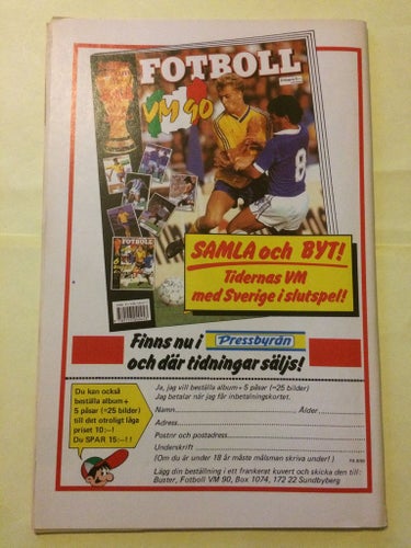 Fantomen nr 8 från 1990