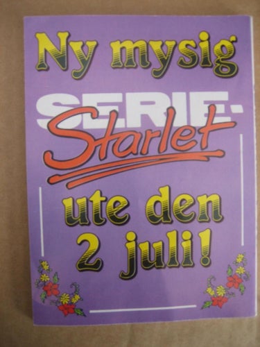 Serie-Starlet Nr:6-1987