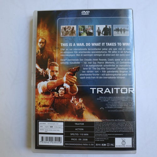 TRAITOR - DON CHEADLE - GUY PEARCE (14208)
