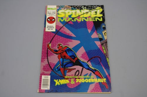 Serietidning : Spindelmannen Nr 4 1989