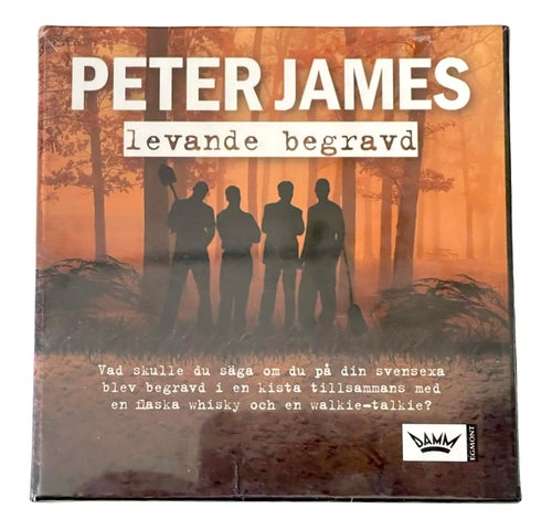 LJUDBOK - Levande begravd av Peter James, Inplastad (12-disc) CD Ny