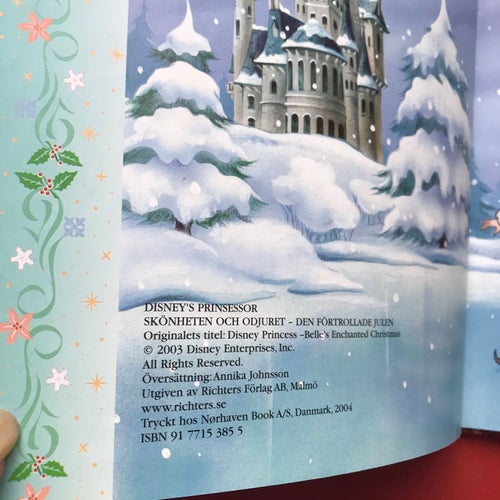 Skönheten och odjuret DEN FÖRTROLLADE JULEN Disney 2004