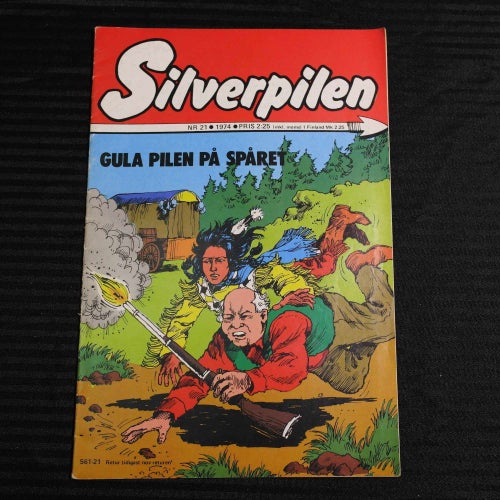 Silverpilen - 1974 - NR 21 - Gula pilen på spåret