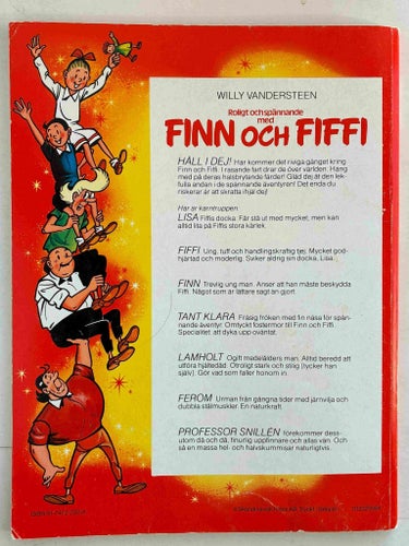 Finn och Fiffi - 64. Den hjälpsamma fjärilen. VG