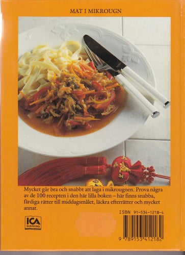 Mat I Mikrougn / ICA Provkök / Kartonnage / Fint skick